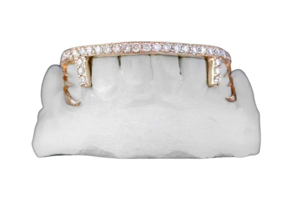 VS 6 Pack Diamond Strip Grill W/Custom Gaps