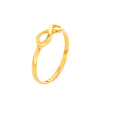 Infinity Ring 10kt YG 1.0gr RN00127