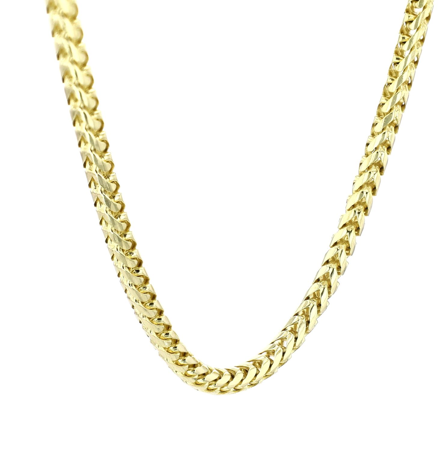 Franco Chain 10kt YG 42gr 24&quot;  3.6mm CH000484