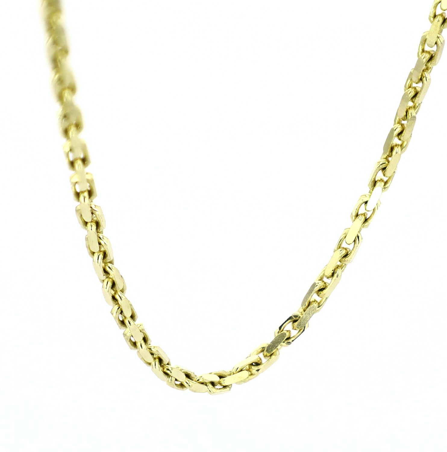 Puff Cable Chain 14kt YG 15.90gr 22&quot; 2.4mm CH000467