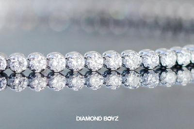 Tennis Diamond Bracelet Natural 14kt WG 2.4gr 2.25cttw BR000232