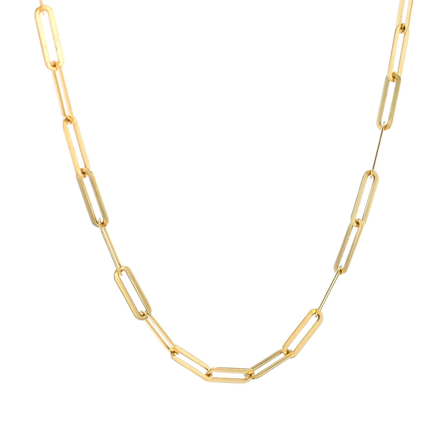 Clip heart Necklace 10kt YG 4.6gr NE00106