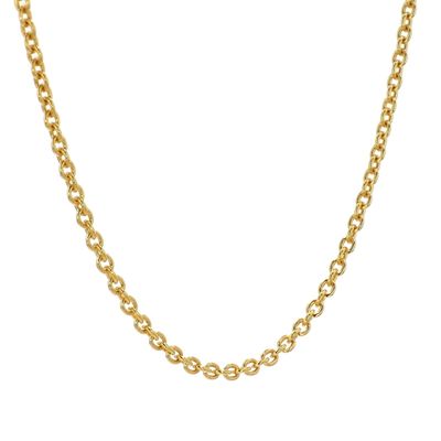 Cable/ Link Chain 18kt Yellow Gold 1.6mm 4.20gr 18Inch CH000508