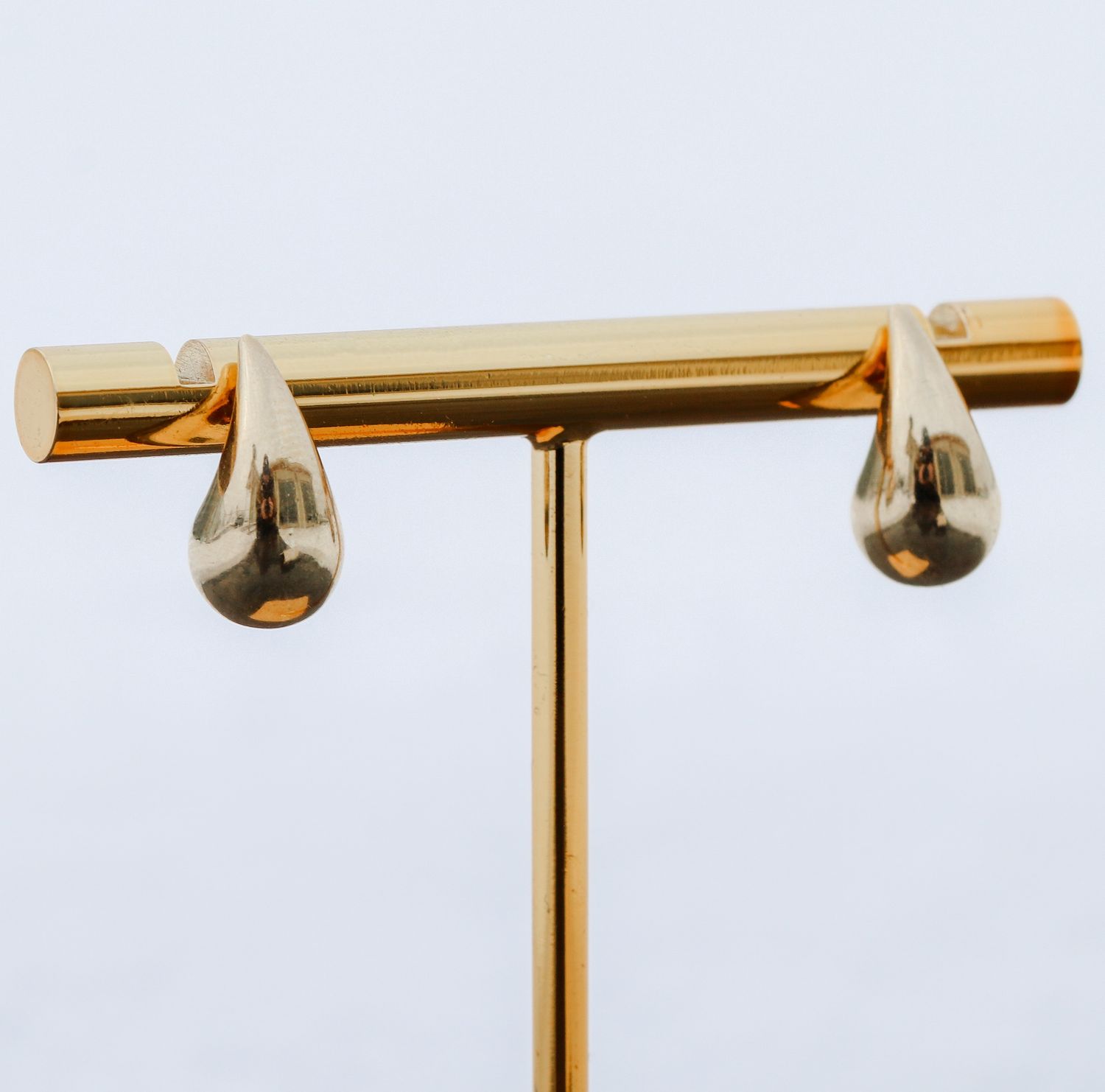 Mini Gold Raindrop Earrings 10kt YG 1.6gr ER00142