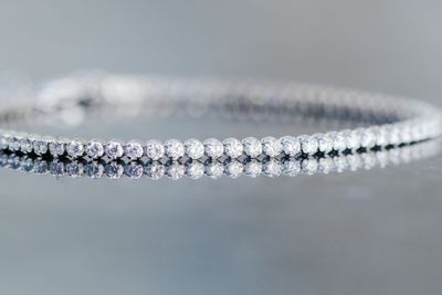 Tennis Diamond Bracelet Natural 14kt WG 2.4gr 2.25cttw BR000232