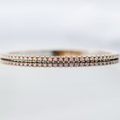 Diamond Bracelet 14kt YG 6.01gr 0.70cttw SI+ GHI BR000283