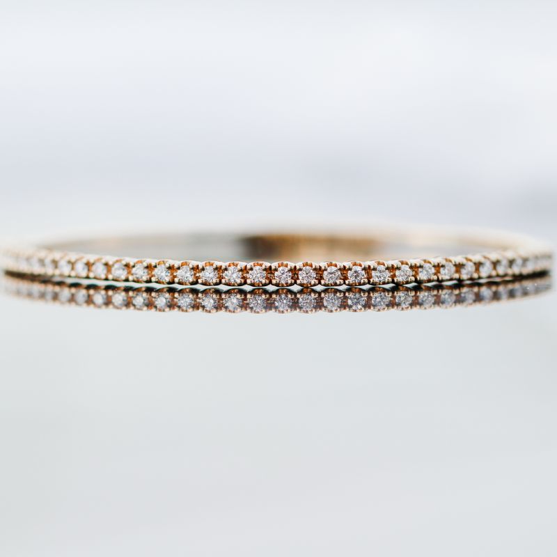 Diamond Bracelet 14kt YG 6.01gr 0.70cttw SI+ GHI BR000283