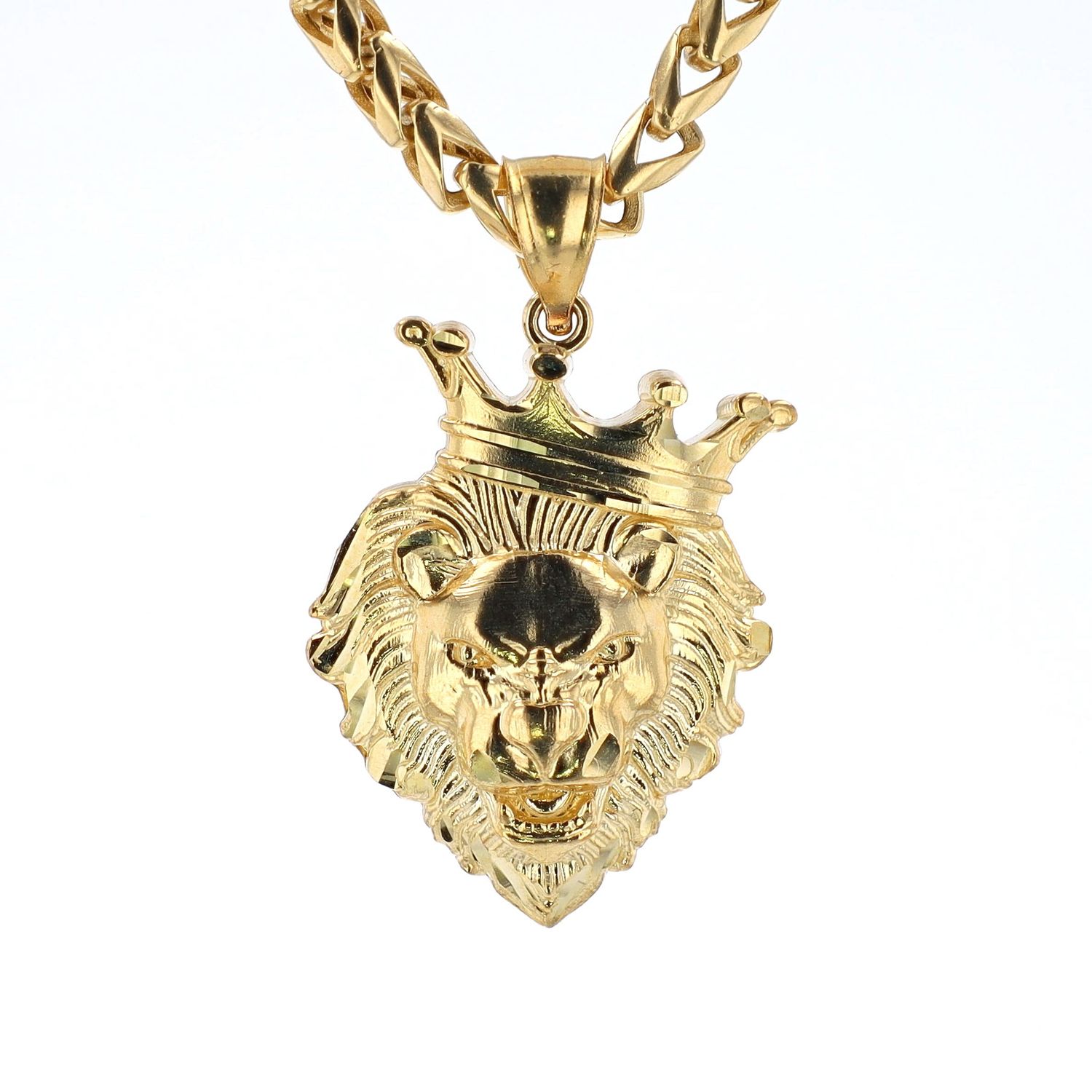 Lion King Pendant 10kt YG 3.7gr PN00155