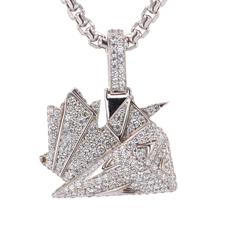 Canadian Diamond Boyz Pendant 18kt WG 6.9gr 1.50cttw PN000918