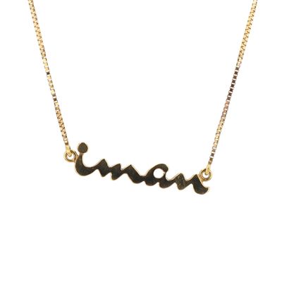 Imah Necklace 10kt YG 2.1gr 21&#39;&#39; PN000403