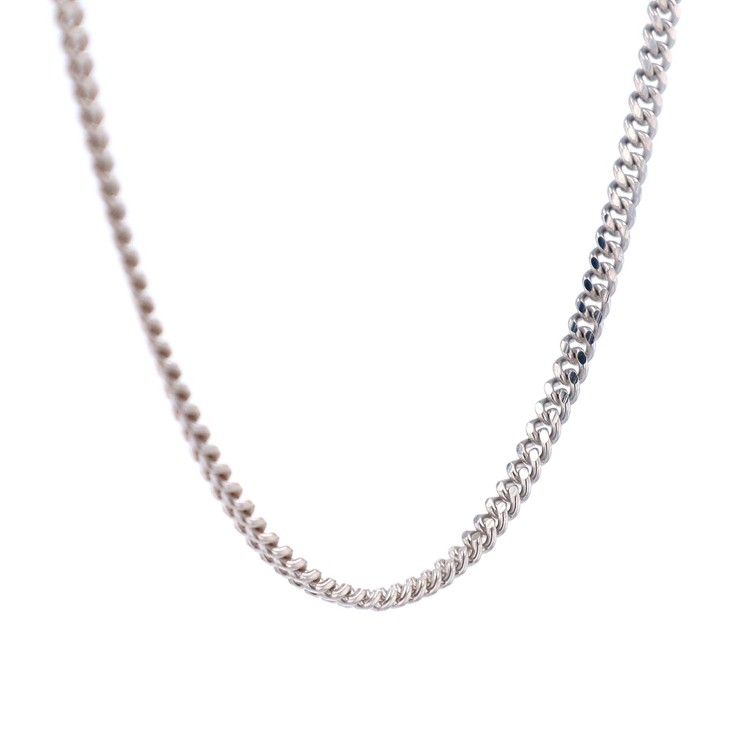Micro Cuban 10kt WG 5.6gr  22&quot; 2.00mm CH000651