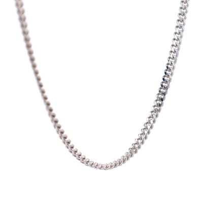 Micro Cuban 10kt WG 5.6gr  22&quot; 2.00mm CH000651
