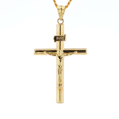 Cross Pendant 10kt YG 1.2gr PN00166