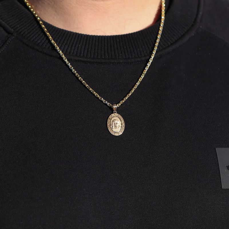 Jesus Icon Pendant 10kt YG 2.4gr PN000800