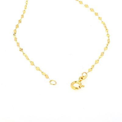 Mini Lucky Coin Sequence Chain 10kt YG 20" CH0001285