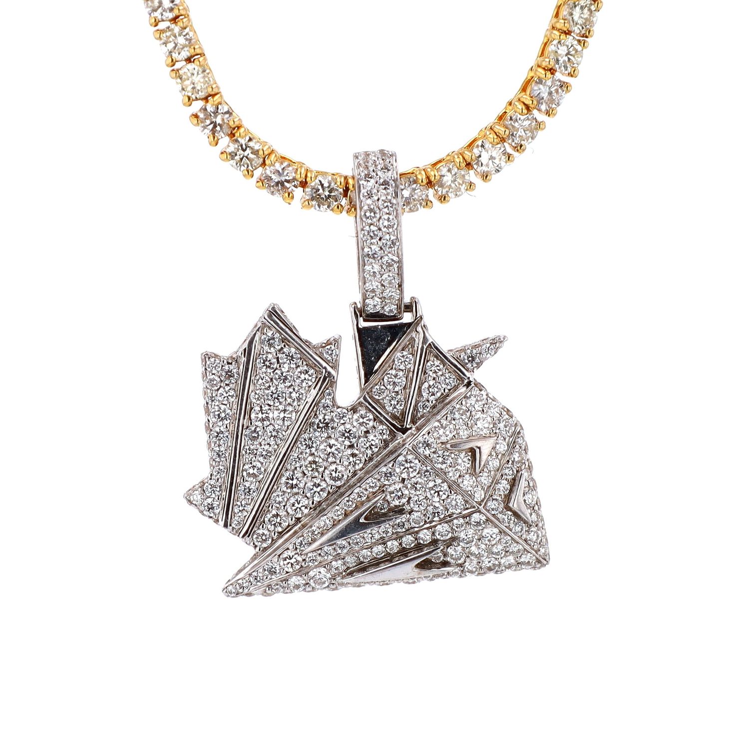 Canadian Diamond Boyz Pendant 18kt WG 7.6gr 1.50cttw PN000910