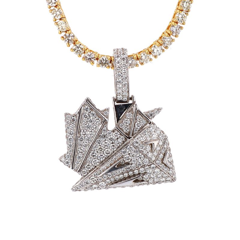 Canadian Diamond Boyz Pendant 18kt WG 7.6gr 1.50cttw PN000910