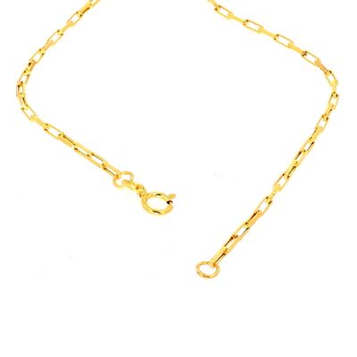 Box Chain 14kt Yellow Gold 24" CH000419