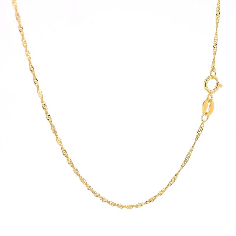 Micro Rope Chain 10kt YG 20" CH0001201