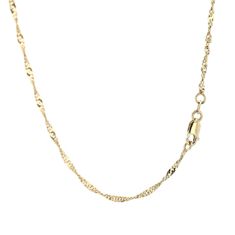 Singapore Chain 10kt YG 20" 1.4mm CH0001279