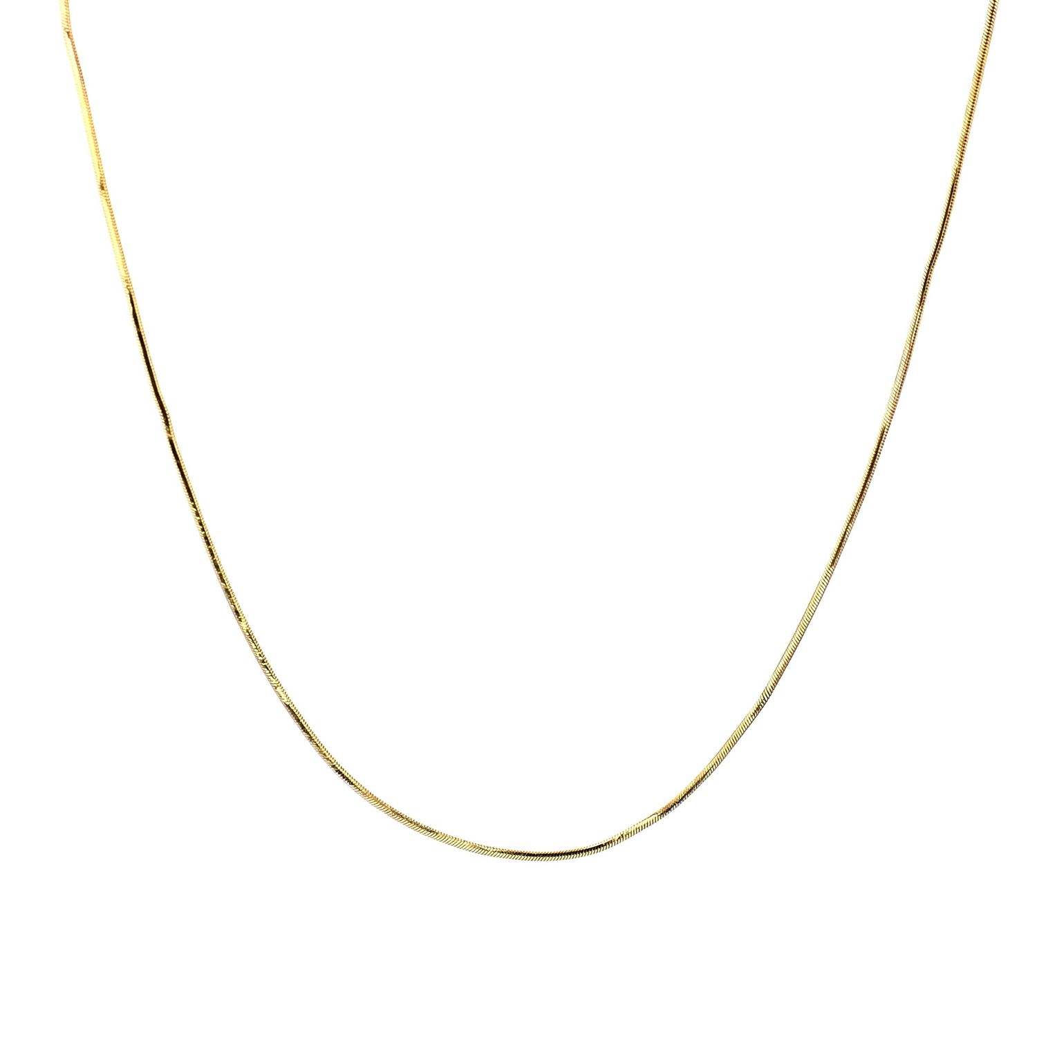 Snake Chain 10kt YG 1.5gr 18&quot; CH000417