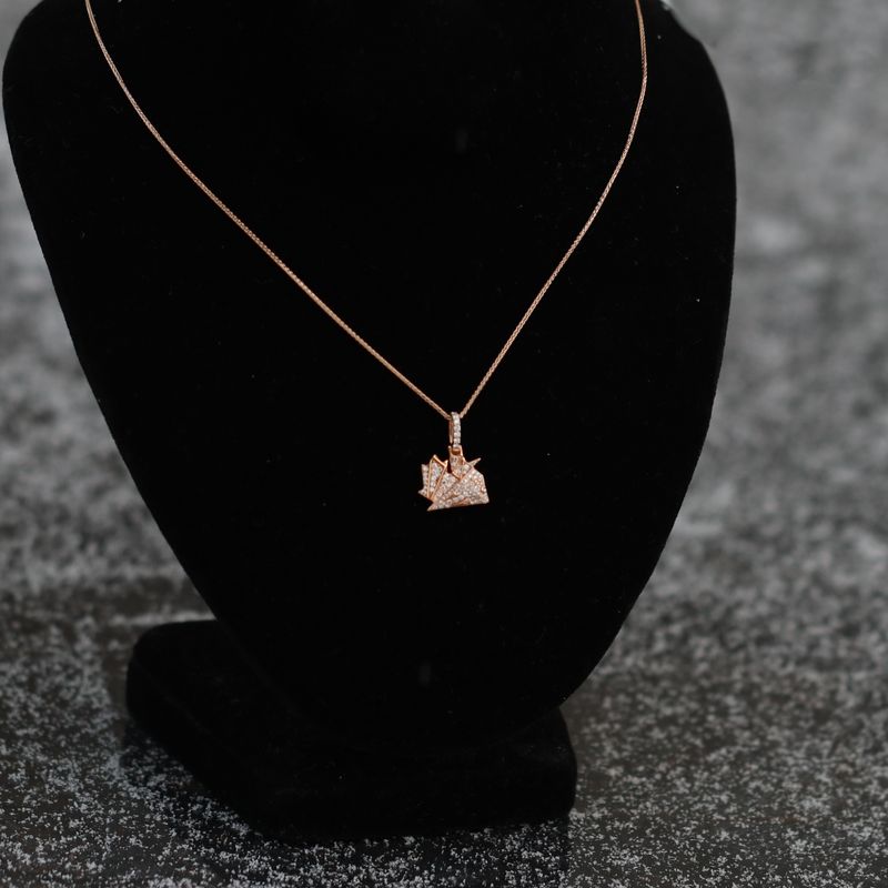 Bijoux Canadian Diamond Boyz Logo Pendant 18kt RG NAT 2.9gr 0.50cttw PN000914
