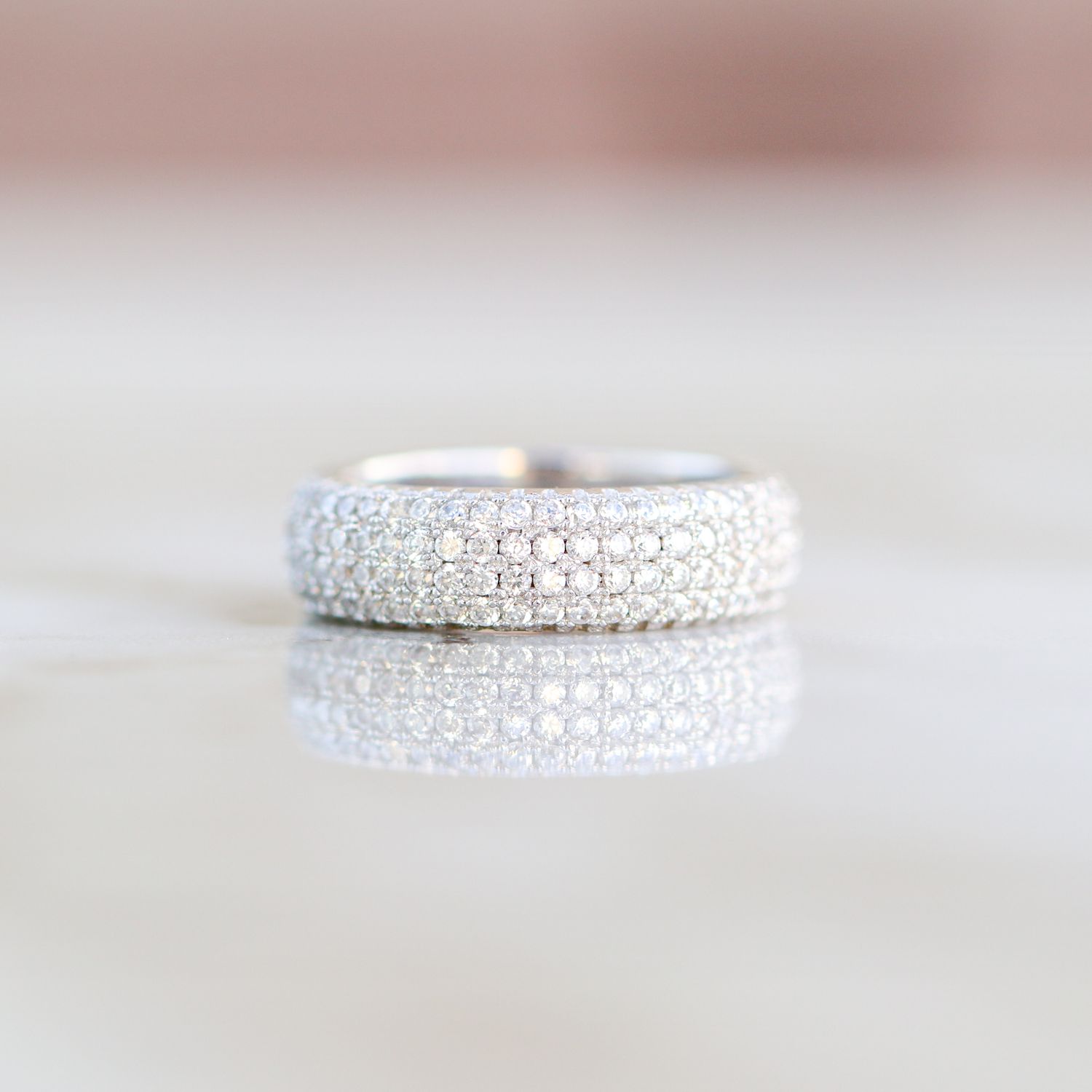 Infinity Ring Sterling Silver CZ SFR0023