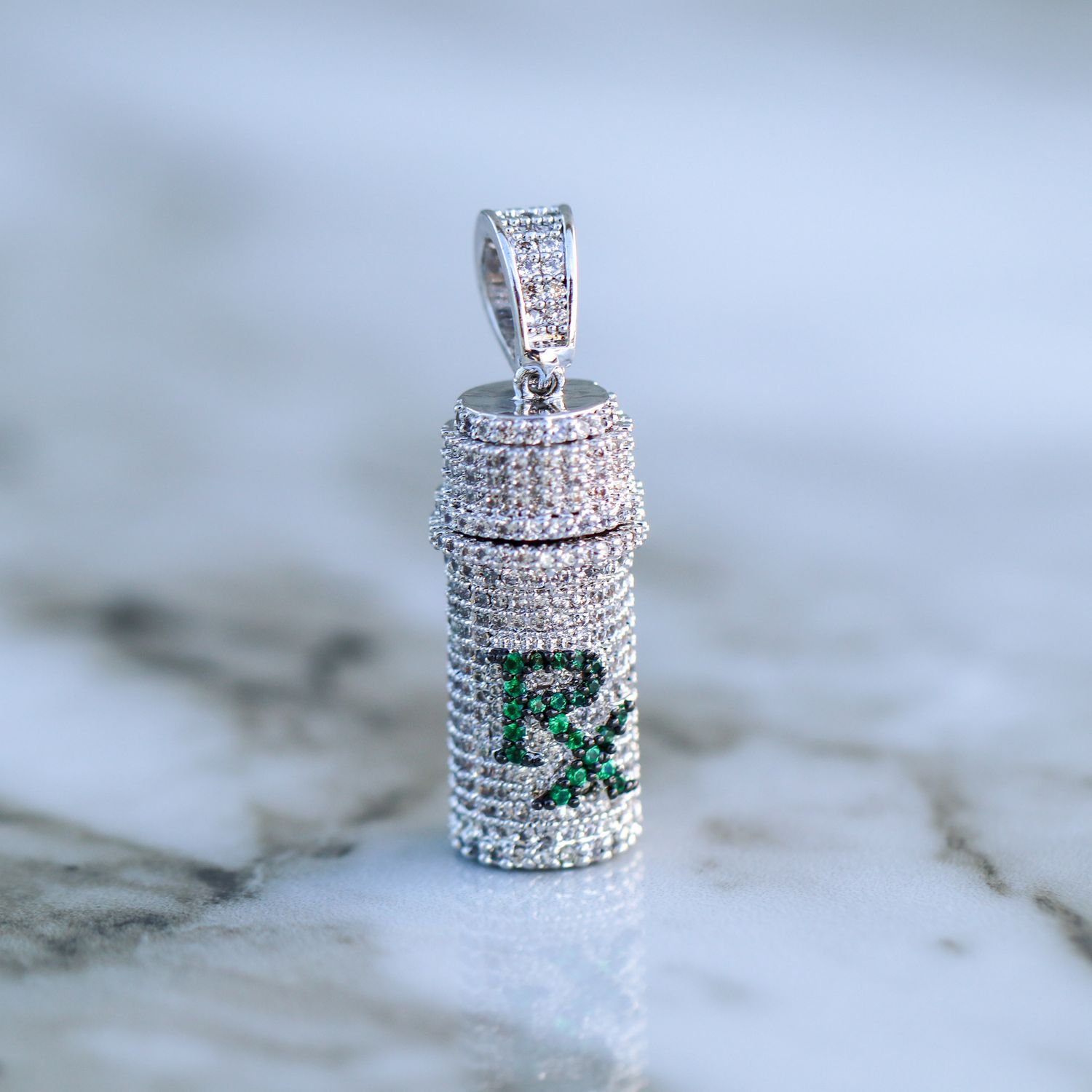 Iced out RX Pendant Alloy CZ SFP0022