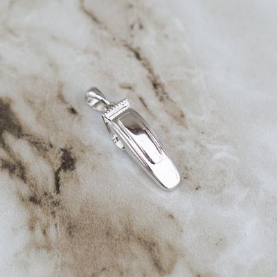 Barber Trimer Pendant Sterling Silver SPF0040