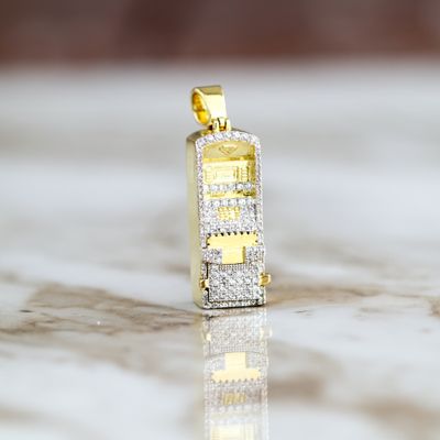 ATM Pendant Alloy CZ SFP0050