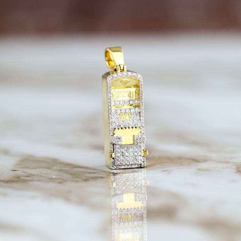 ATM Pendant Alloy CZ SFP0050