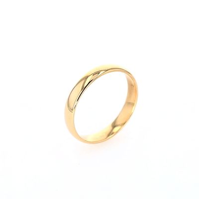 Wedding Band Comfort Fit 10kt YG 3.25gr 4mm Size 10 RN00204
