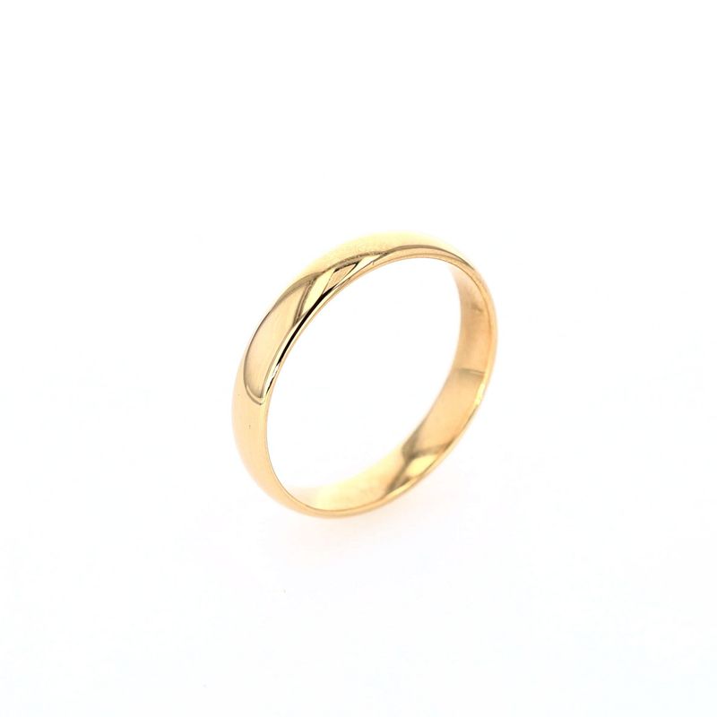 Wedding Band Comfort Fit 10kt YG 3.25gr 4mm Size 10 RN00204