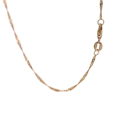 Singapore Chain 10kt YG 18" CH000514