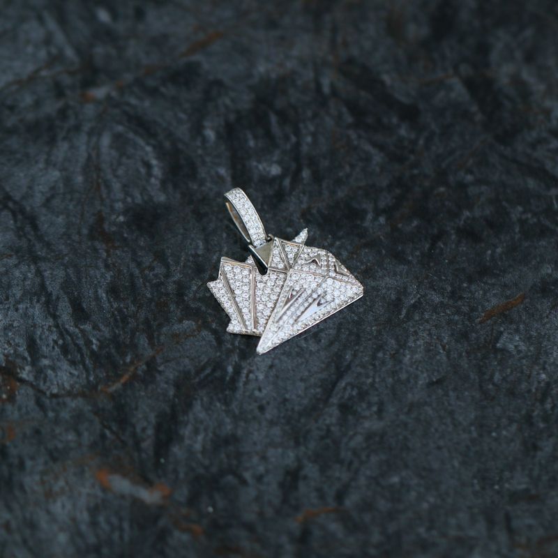 Canadian Diamond Boyz Pendant 18kt WG 7.6gr 1.50cttw PN000910