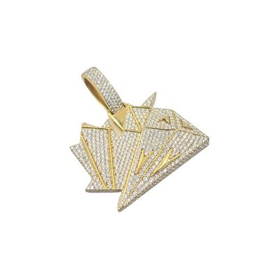 Canadian Diamond Boyz Pendant 18kt YG 34.2g 7.00cttw PN000917