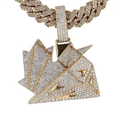 Canadian Diamond Boyz Pendant 18kt YG 34.2g 7.00cttw PN000917