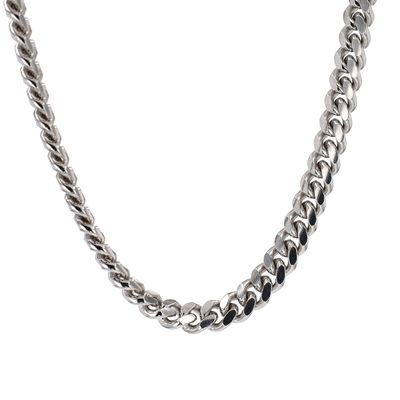 Cuban Link Chain Sterling Silver 64.4gr 24&quot; CH000534