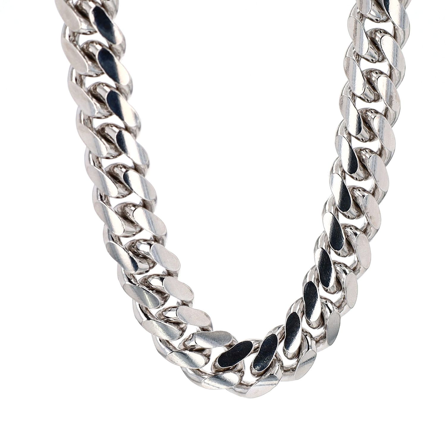 Cuban Link Chain Sterling Silver 324.5gr 26&quot; CH000536