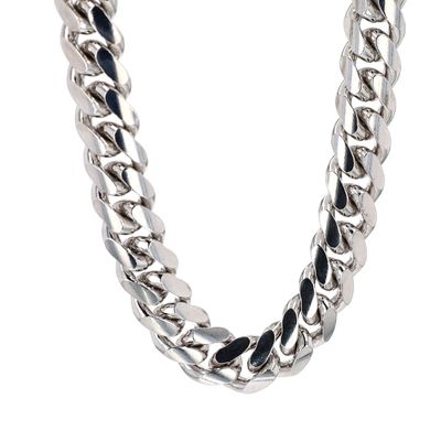 Cuban Link Chain Sterling Silver 324.5gr 26&quot; CH000536