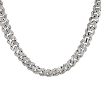Cuban Link Chain Moissanite 114.7gr 20&quot; 18.12cttw CH000533