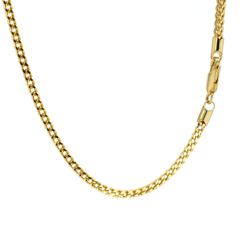 Box Franco Chain Sterling Silver 2.6mm 18" CH000541