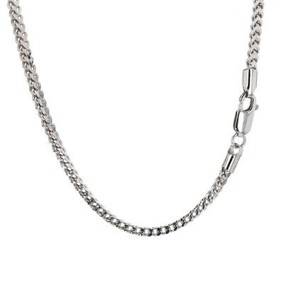 Box Franco Chain Sterling Silver 3.6mm 18" CH000545