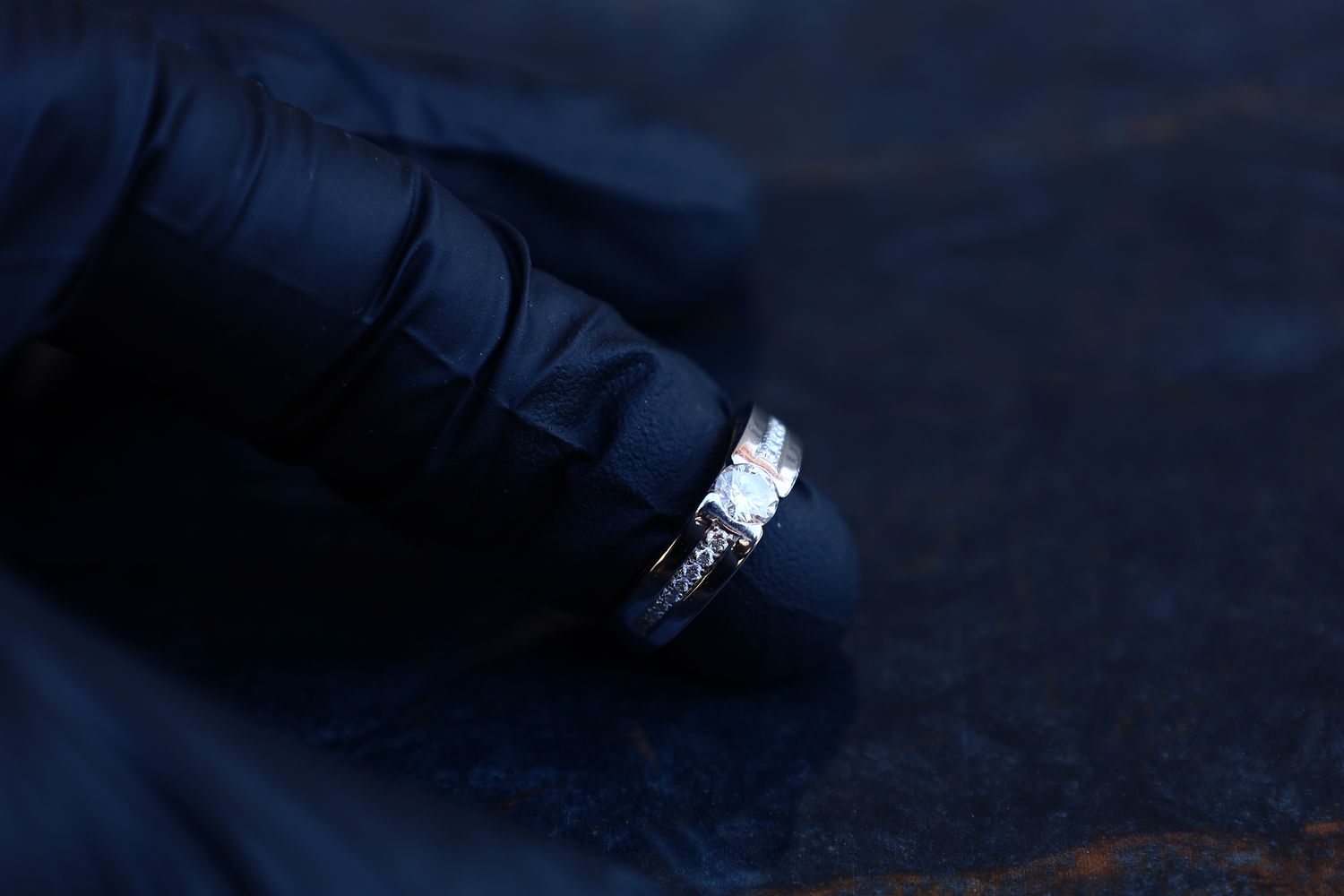 Platinum Diamond Ring 10.51gr 0.39cttw Size 5 RN00207C