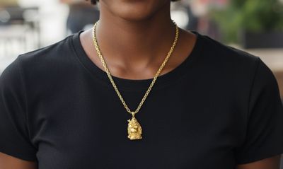 Buddha Pendant 10kt YG 2.8gr PN00126