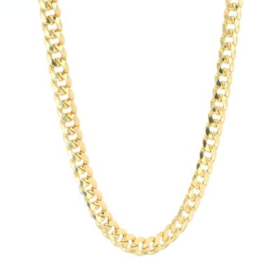 Cuban Chain 10kt YG 14.5gr 5.2mm 24&quot; CH000569