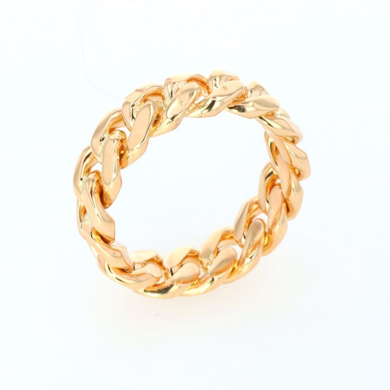 Large Cuban Ring 14k YG 15.92gr Size 12.5 RN00220
