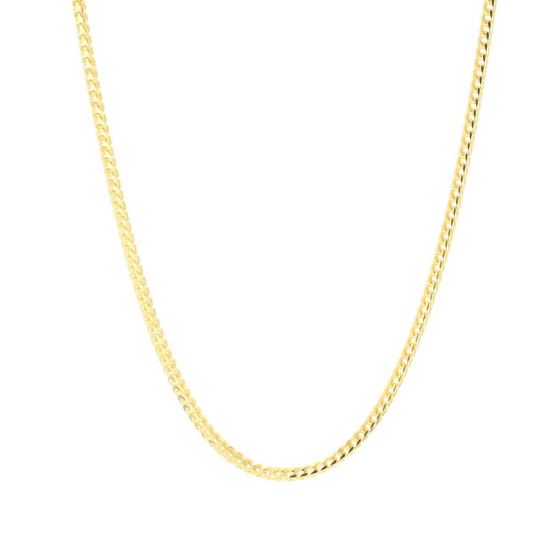 Franco Box Chain 10kt YG 12.3gr 1.9mm 24&quot; CH000570