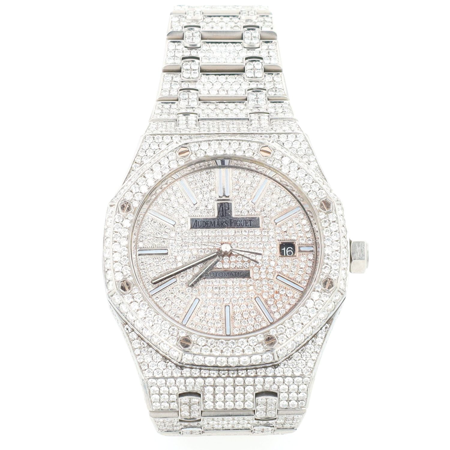 Custom Audemars Piguet Fully Diamond Set RF 15400 WA00169C