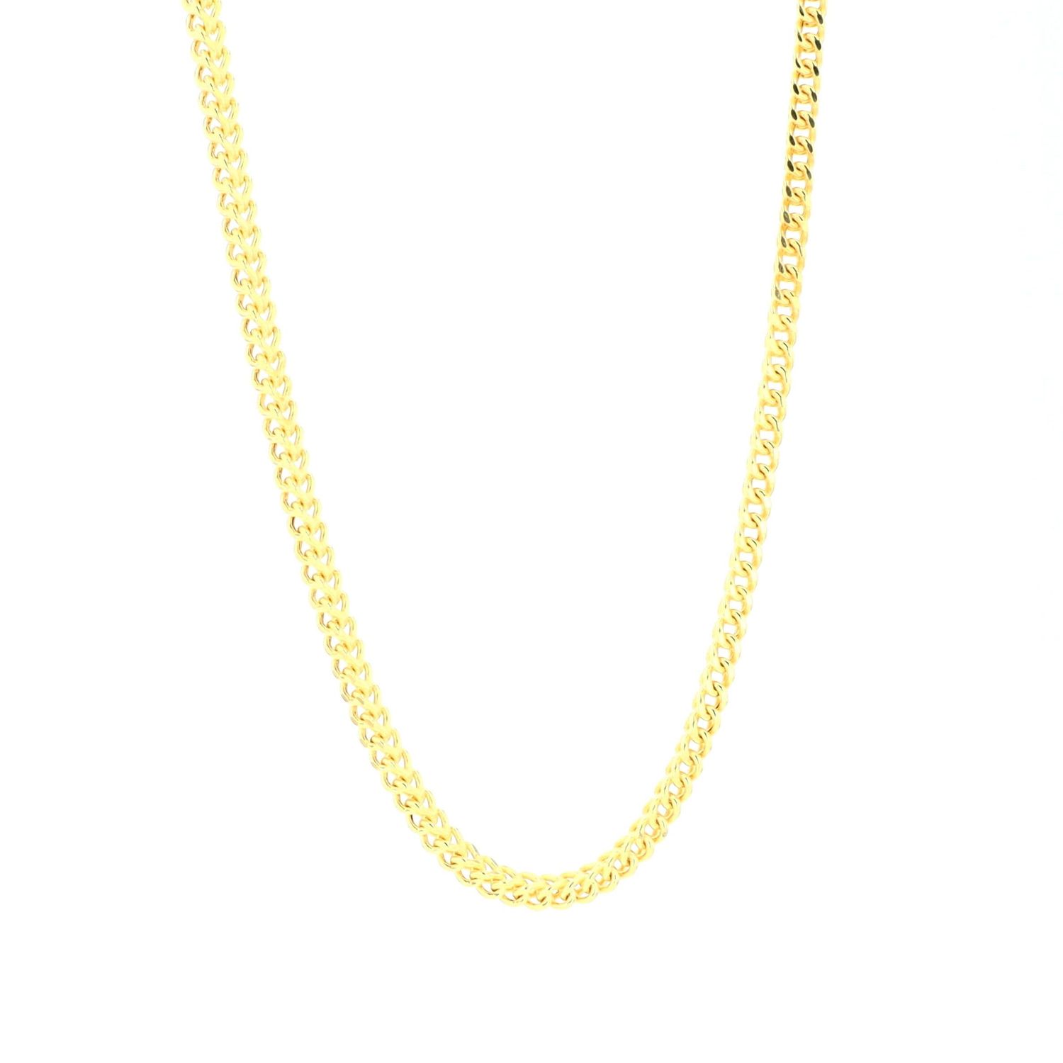 Box Franco Chain 10kt YG 11.3gr 1.9mm 22&quot; CH000558